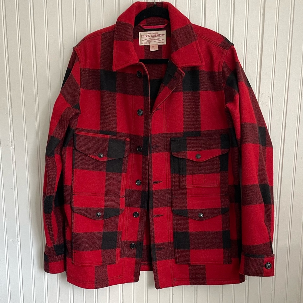 Men’s Filson Mackinaw Wool Cruiser Jacket Size M